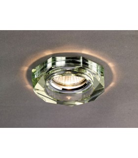 Recessed Downlight Deep Hexagonal RIM ONLY White Wine, Requires 100035310 To Complete The Item - 2