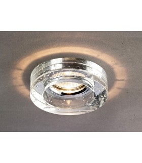 Bubble Recessed Downlight Round RIM ONLY Clear, Requires 100035310 To Complete The Item - 2