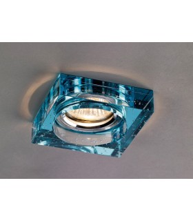 Bubble Recessed Downlight Square RIM ONLY Aqua, Requires 100035310 To Complete The Item - 2