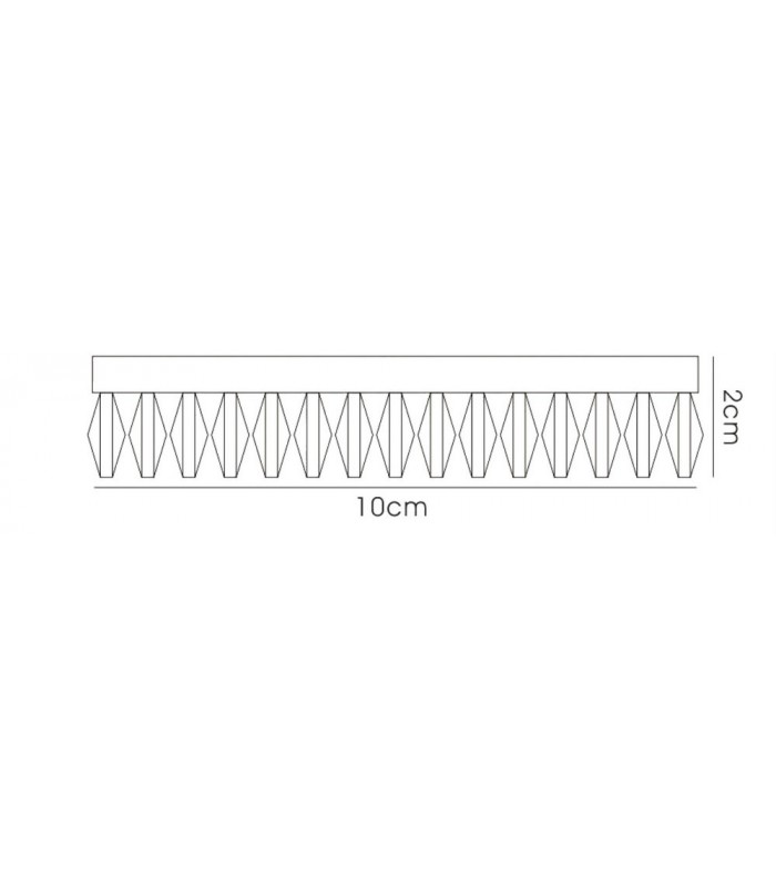 Recessed Downlight Round with Square s Perimeter RIM ONLY Clear, Requires 100035310 To Complete The Item - 3