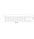 Recessed Downlight Square with Square s Perimeter RIM ONLY Clear, Requires 100035310 To Complete The Item - 3
