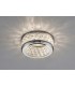 GU10 Recessed Downlight with 3 Levels Of Crystal Beads Polished Chrome, Clear - 2
