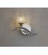 Wall Lamp Switched 1 Light Left Polished Chrome, Crystal - 2