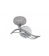 Wall Lamp Switched 1 Light Left Polished Chrome, Crystal - 4