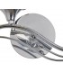 Wall Lamp Switched 1 Light Left Polished Chrome, Crystal - 5