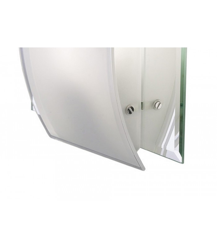 Flush Ceiling, Wall Lamp 1 Light Polished Chrome, Mirror - 6