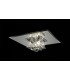 Flush Ceiling Square 8 Light G9 Polished Chrome, Crystal - 2