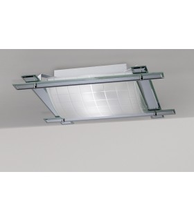 Flush Ceiling 3 Light Polished Chrome, Mirror - 2