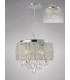 Ceiling Pendant 4 Light Polished Chrome, Crystal - 2