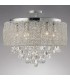 Ceiling Pendant 6 Light Polished Chrome, Crystal - 4
