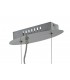 Ceiling Pendant 5 Light Polished Chrome, Glass - 4