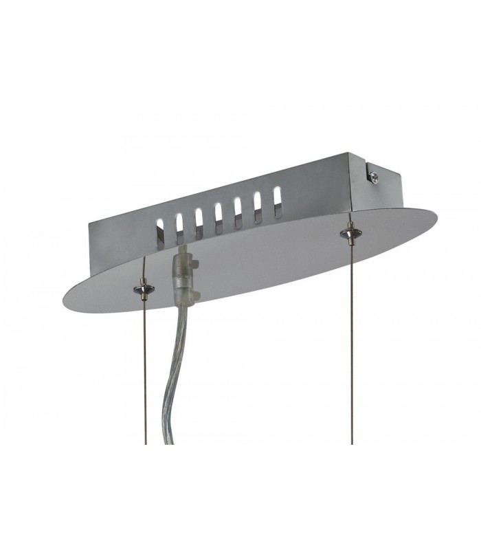 Ceiling Pendant 5 Light Polished Chrome, Glass - 4