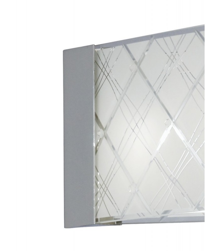 Ceiling Pendant 5 Light Polished Chrome, Glass - 7