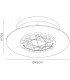 Flush Ceiling Round 5 Light Polished Chrome, Glass, Crystal - 3