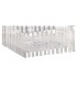 Flush Ceiling 6 Light Polished Chrome, Glass - 5