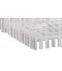 Flush Ceiling 6 Light Polished Chrome, Glass - 7