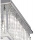 Flush Ceiling 8 Light Polished Chrome, Glass - 6