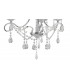 Ceiling Pendant Chandelier 3 Light Polished Chrome, Crystal - 8