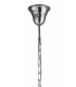 Ceiling Pendant Chandelier 5 Light Polished Chrome, Crystal - 5