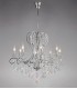 Ceiling Pendant Chandelier 8 Light Polished Chrome, Crystal - 2