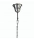 Ceiling Pendant Chandelier 8 Light Polished Chrome, Crystal - 5