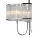 Ceiling Pendant Round 3 Light Polished Chrome, Crystal - 6
