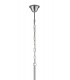 Ceiling Pendant Round 6 Light Polished Chrome, Crystal - 5