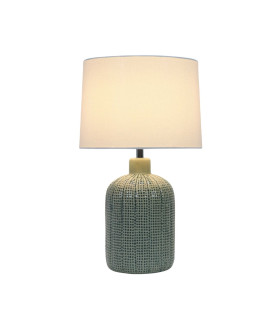 Addison Table Lamp Green Ceramic