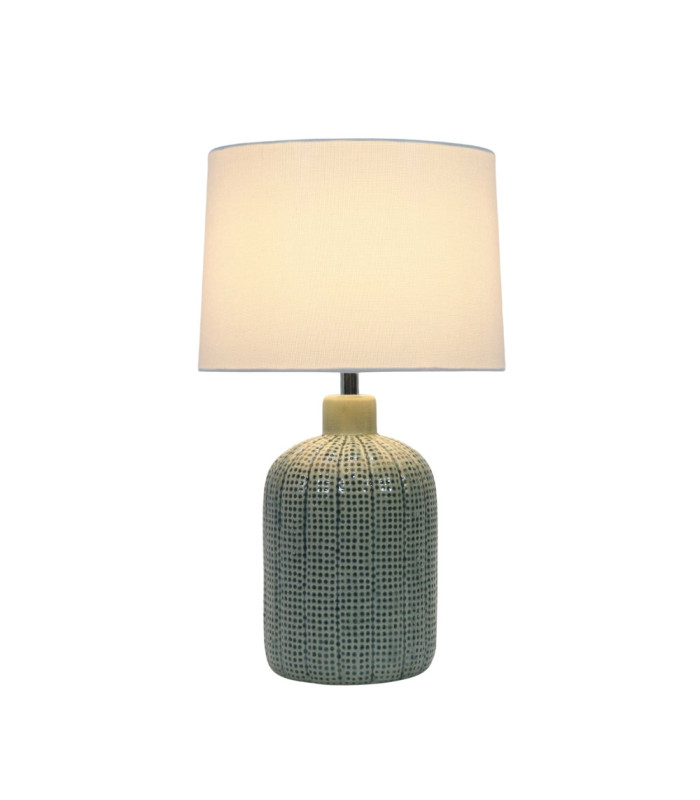 Addison Table Lamp Green Ceramic