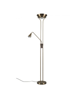 Alba Mother and Child Floor Lamp Antique Brass-1