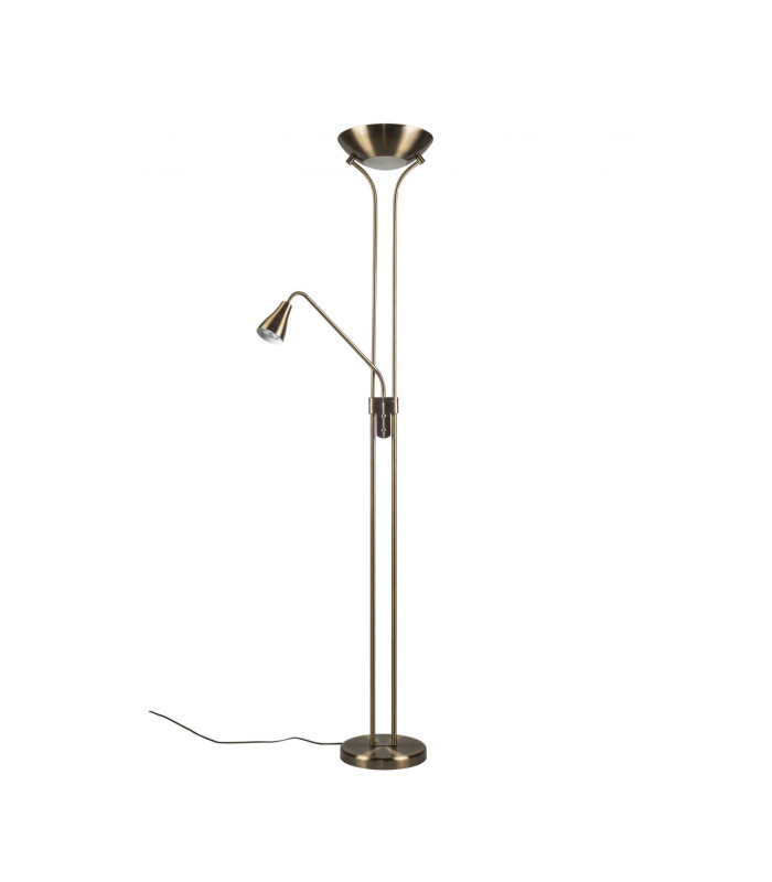 Alba Mother and Child Floor Lamp Antique Brass-1