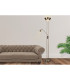 Alba Mother and Child Floor Lamp Antique Brass-2