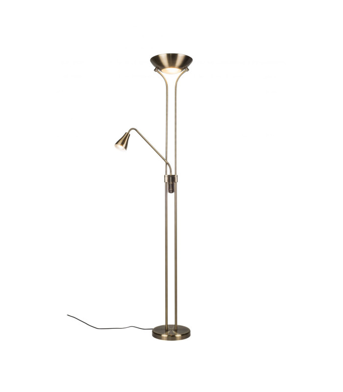 Alba Mother and Child Floor Lamp Antique Brass-3