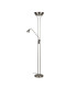 Alba Mother and Child Floor Lamp Satin Chrome-1