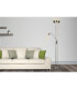 Alba Mother and Child Floor Lamp Satin Chrome-2