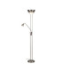 Alba Mother and Child Floor Lamp Satin Chrome-4
