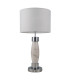 Amelia Marble Table Lamp Polished Chrome-1
