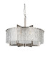 Ariana 6 Light Pendant Ceiling Light Satin Chrome-1