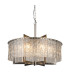 Ariana 6 Light Pendant Ceiling Light Satin Chrome-2