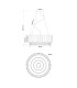 Astoria 13 Light Crystal Pendant Ceiling Light with Polished Chrome-4