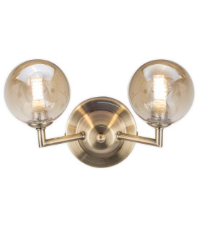 Barbara Wall Light Antique Brass-1