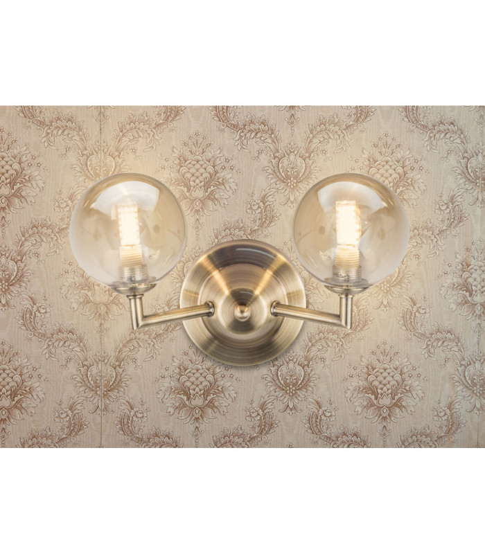 Barbara Wall Light Antique Brass-2