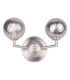 Barbara Wall Light Satin Chrome-1