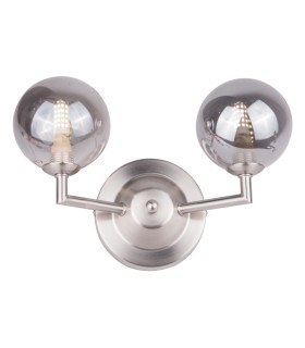 Barbara Wall Light Satin Chrome-1
