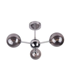 Barbara 3 Ceiling Light Semi Flush Ceiling Light Polished Chrome-1