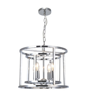 Chester 4 Light Pendant Ceiling Light Polished Chrome
