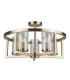 Costello 5 Ceiling Light Semi Flush Ceiling Light Antique Brass-1
