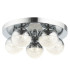 Dew 5 Light 5W CCT Bathroom Ceiling Light Chrome IP44-1