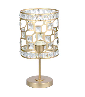 Diana Crystal Table Lamp Champagne Gold