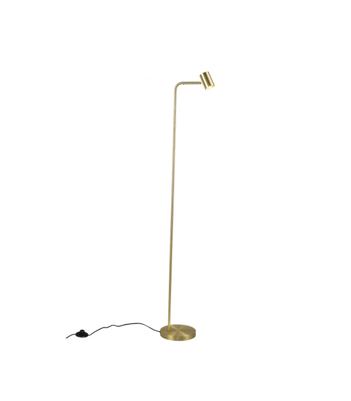 Diego Floor Lamp Satin Brass-3